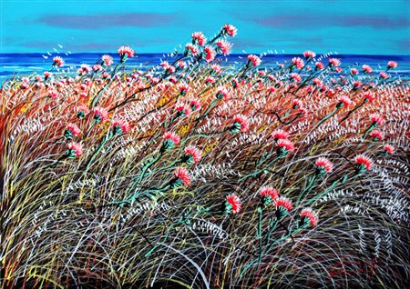 Giorgio Crocetti 1965, Teramo (Te) - [Italia] senza titolo mista su tela...