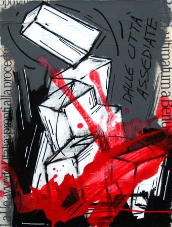 Alberto Gallingani 1938, Firenze (Fi) - [Italia] AGN dCA01 mista su carta...