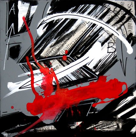 Alberto Gallingani 1938, Firenze (Fi) - [Italia] AGN PS541 mista su tela...