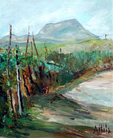 Attila Trombetti 1922, Mondovì (Cn) - 2005, Napoli (Na) - [Italia] San Vicino...