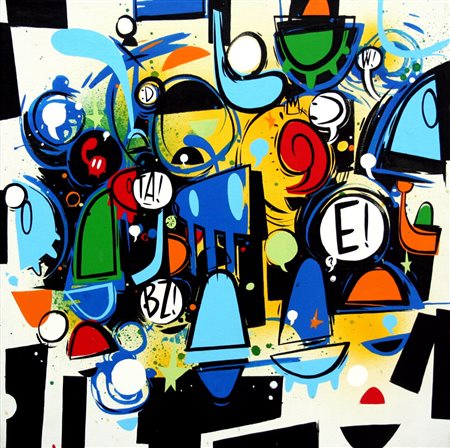 Willow 1978, Sesto San Giovanni (Mi) - [Italia] Al crepuscolo smalto su tela...