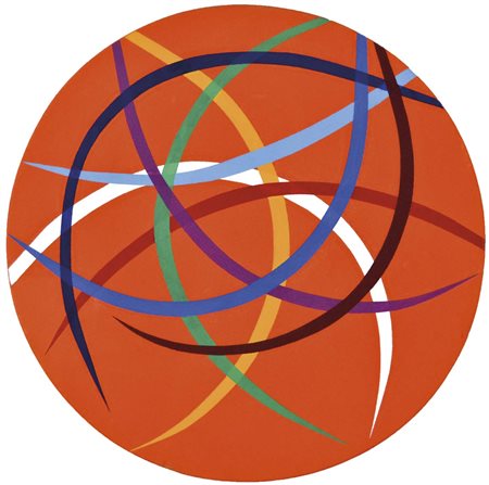 DORAZIO PIERO Roma 1927 - Perugia 2005 Soli 1995 olio su tela 40x40 firma...