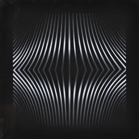 FINZI ENNIO Venezia 1931 Luce vibrazione 1970 olio su tela 45x45 firma data e...