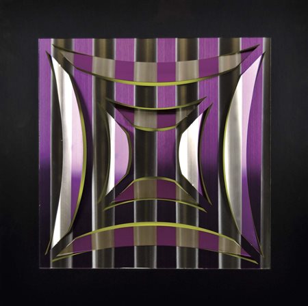 FABBRI IVANO Bologna 1956 Abrasione N. I 0224, 2015 inox aisi 304 color...