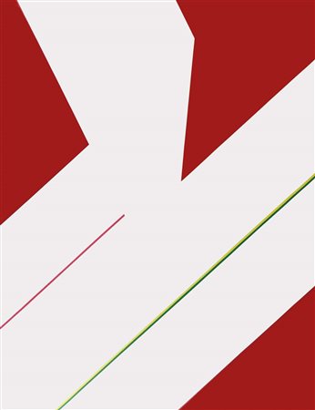 TROISI ALFREDO Foggia 1938 senza titolo 1974 acrilici su tela 130x100 firma e...