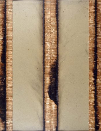 AUBERTIN BERNARD Fontenay-aux-roses 1934 - 2015 Dessin de feu 1974 fiammiferi...