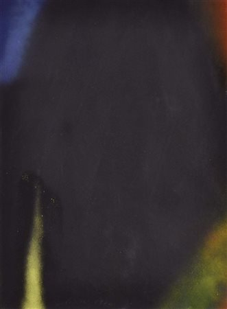 OLIVIERI CLAUDIO Roma 1934 senza titolo 1970 tecnica mista su carta 30x22...