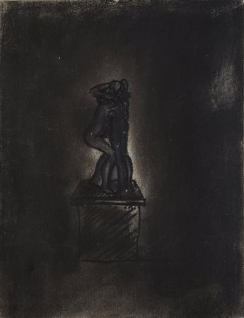 SANDRO SOMAR&Eacute; (1929)Senza Titolo, 1976Tecnica mista su carta applicata...