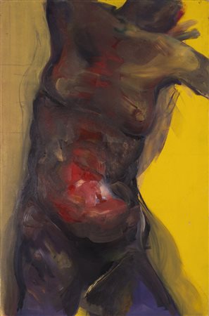 DANIELE CARPI (1976)Senza Titolo, 1999Olio su telaCm 119x79Firma, datazione,...