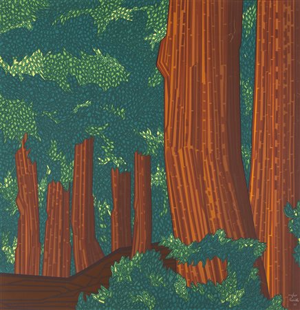 MARIO ROSSELLO (1927-2000)Senza Titolo, 1975LitografiaCm 70x70Firma e...