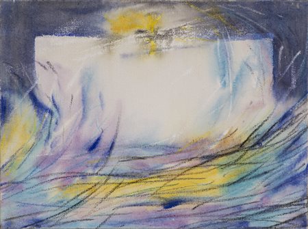 BEPPE SCHIAVETTA (1949)Senza Titolo, 1985Pastello ad olio su telaCm...