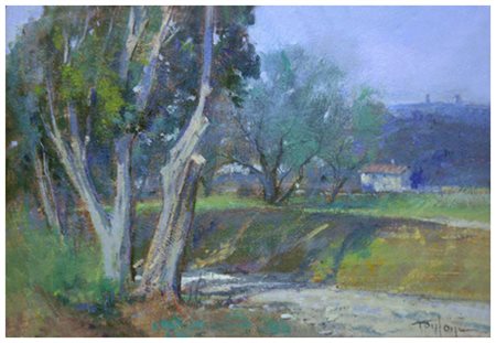 PIERO TONFONI Livorno 1944 – Livorno 2015 Senza titolo 2012 Olio e t.m. su...