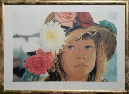 Guglielmo Meltzeid "Senza titolo" 1991 Litografia su carta dim. foglio cm...