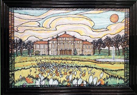 Sara Scalco "Tesoriera" T.M. su cartone telato cm. 40x50 - Autentica...