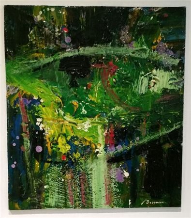 Martino Bissacco "Vegetale" Olio su tavola cm 40x35