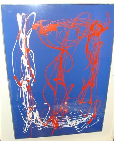 Giulio Turcato "Senza titolo" inizio anni '70 Olio su tela cm 70x50 -...