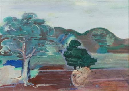 Remo Salvadori Cerreto Guidi, Firenze 1947 Paesaggio , Olio su tela, cm....