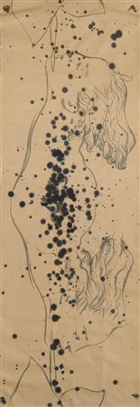 Omar Galliani Montecchio Emilia (Re) 1954 Senza titolo 1987, Inchiostro su...