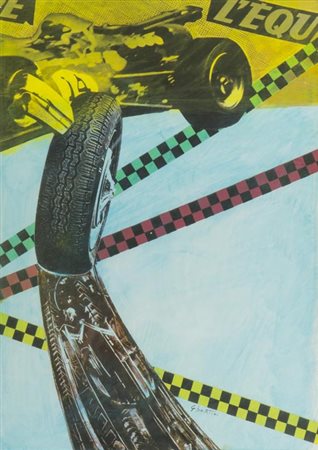 Gianni Bertini Pisa 1922 Caen 2010 Seguite quella ruota 1967-99, Tecnica...