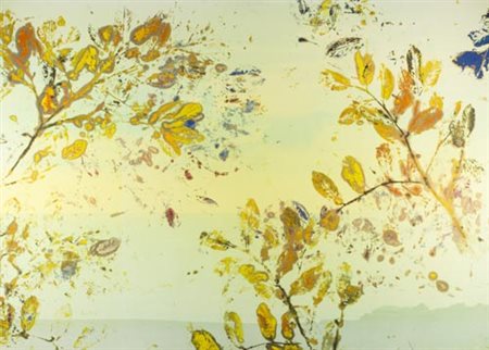 Massimo Barzagli Marradi (Fi) 1960 Sfiorare 2000, Olio su tela, cm. 131x185,...