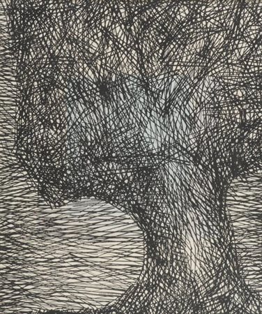 Giulio Greco Caselle in Pittari (Sa) 1949 Senza titolo 1973, Olio su tela,...