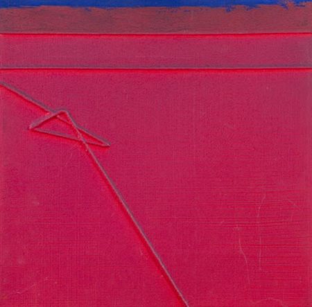 Gianfranco Zappettini Genova 1939 La trama e l'ordito n. 38 , Olio e corde su...