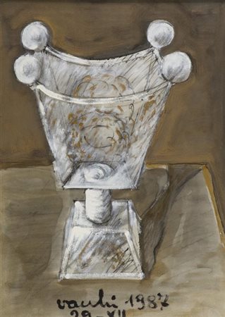 Sergio Vacchi Castenaso di Bologna 1925 Siena 2016 Senza titolo 1987, Olio su...