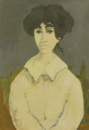 Marcello Boccacci Firenze 1914 Firenze 1996 Donna fiorentina 1948, Olio su...