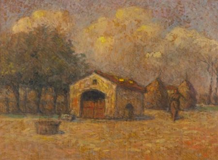 Adriano Baracchini Caputi Livorno 1886 Livorno 1968 Passata è la tempesta -...