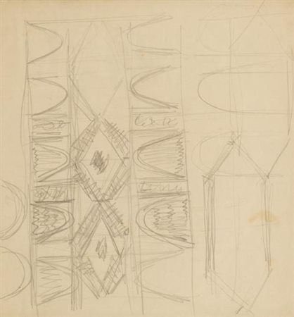 Fortunato Depero Fondo (Tn) 1892 Rovereto (Tn) 1960 Studio logistico per le...