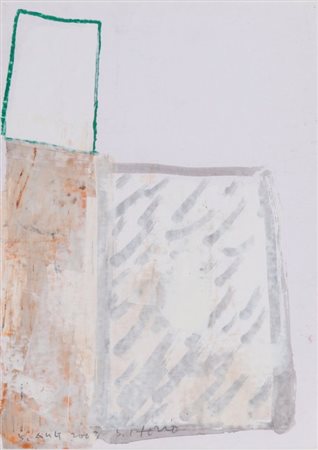 HORIO SADAHARU (1939-) Senza titolo 2003tecnica mista su carta cm...