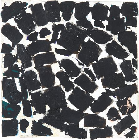 HORIO SADAHARU (1939-) Garakoto No173 1988acrilico su ceramica e stucco su...