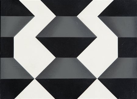 SEKINE YOSHIO (1922-1985) Senza titolo 1968acrilici su tela cm 24x33,5firmato...