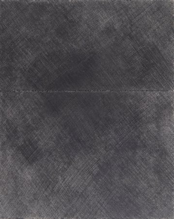 MATSUTANI TAKESADA (1937-) Straight Slash 101 1981grafite e tagli su...