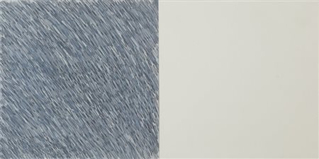 MORALES (1942-) Senza titolo 1978 matita su carta cm 25x50firmato e datato...