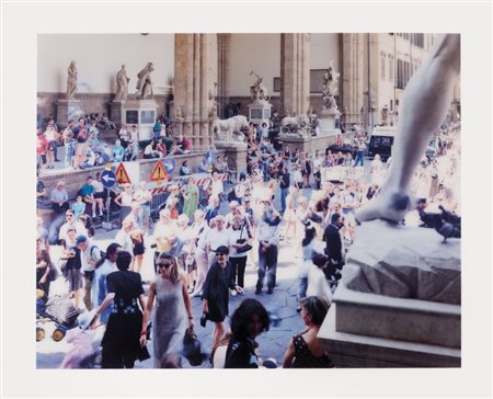 VITALI MASSIMO (1944-) Piazza San Marco 2 2005c-print montata alluminio e su...