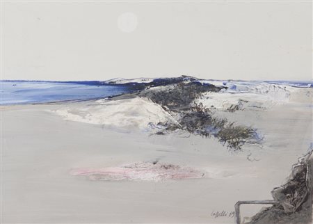 GIOVANNI CAPPELLI (1923-1994) Lotto di sette opere Senza titolo 1969tecnica...