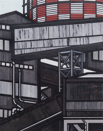 COSTANTINI FLAVIO (1926-2013) Lotto di tre opereSenza titolo tecnica mista e...