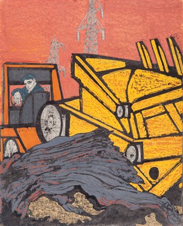 COSTANTINI FLAVIO (1926-2013) Lotto di nove opereSenza titolo8 disegni...