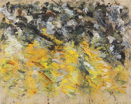 GIANCARLO BARGONI (1936-) Eldorado N.2olio su tela cm 70x87firmato e titolato...