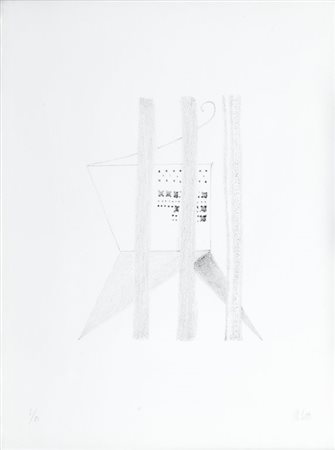 FAUSTO MELOTTI (1901-1986) Senza titolo acquaforte cm 30x40esemplare...