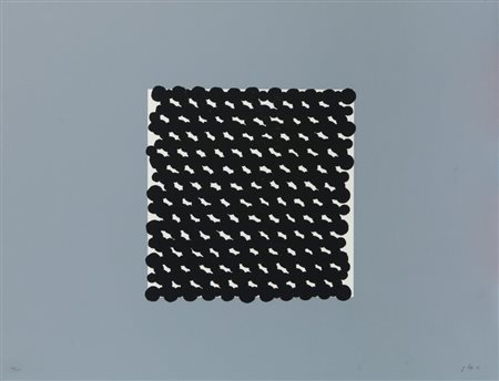 GASTONE BIGGI (1925-2014) Senza titolo 1971serigrafia cm 47x63esemplare...