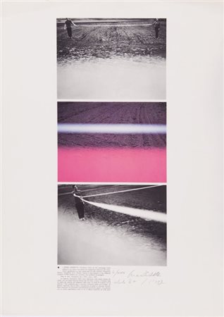 LUCAMARIA PATELLA (1938-) Terra animata 1967serigrafia cm 70x50esemplare...