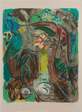 GIORGIO BONELLI (1941-1990) Klippanserigrafia cm 48x68esemplare 30/99firmato...