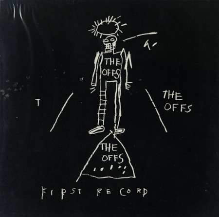 JEAN MICHEL BASQUIAT (1960-1988) The Off's First Record 1984stampa offset su...