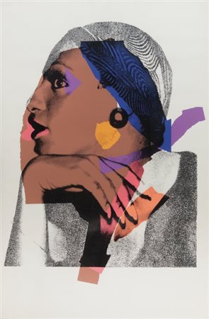 ANDY WARHOL (1928-1987) Ladies and Gentlemen 1975serigrafia cm...