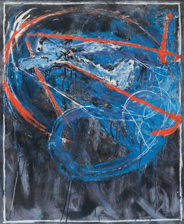 MARIO SCHIFANO (1934-1998) Senza titoloserigrafia cm 120x100esemplare...