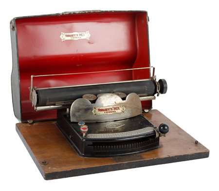 MACCHINA da scrivere portatile modello Frolio 7, mondialbrevetto "Imex"...