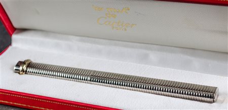 PENNA Cartier a sfera in acciaio.