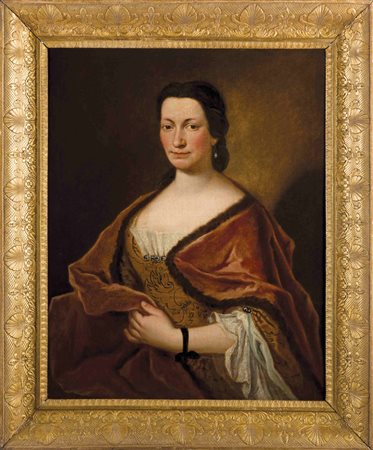 Anonimo del XVIII secolo Ritratto di gentildonna Cerchia di Jacopo Ceruti...